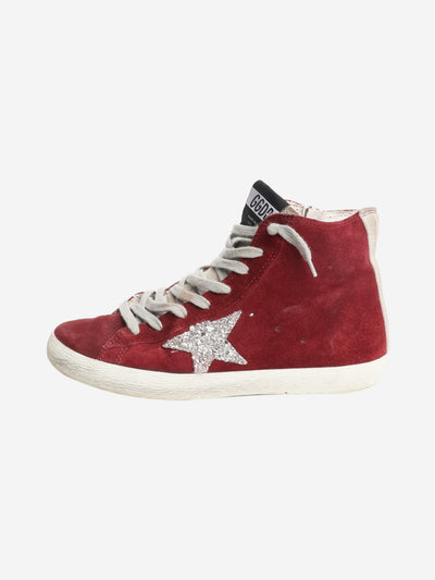 Wine Francy suede sneakers - size EU 37 Trainers Golden Goose 