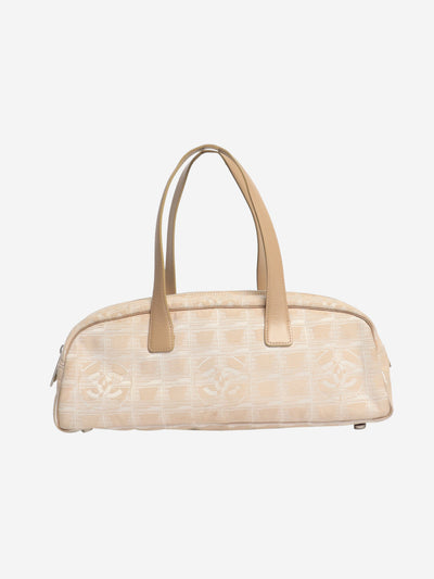 Neutral vintage 2002 Travel Line top handle bag Top Handle Bags Chanel 