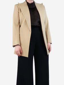 Celine Beige wool jacket - size UK 8