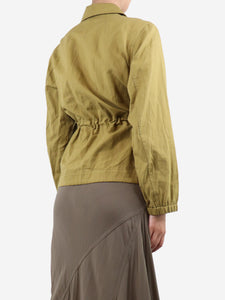 Dries Van Noten Khaki light jacket - size UK 10