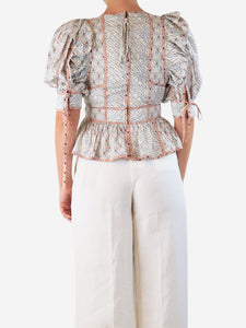 Ulla Johnson Cream Nori top - size UK 6