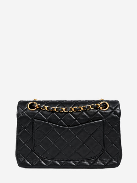 Black vintage lambskin Medium Classic Double Flap bag alternate image