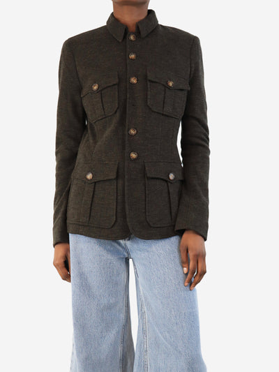 Khaki tweed jacket - size XS Coats & Jackets Polo Ralph Lauren 