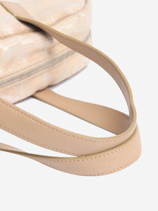 Chanel Neutral vintage 2002 Travel Line top handle bag