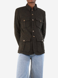 Polo Ralph Lauren Khaki tweed jacket - size XS