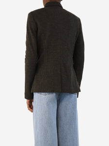 Polo Ralph Lauren Khaki tweed jacket - size XS