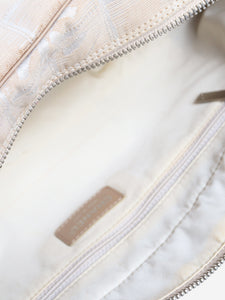 Chanel Neutral vintage 2002 Travel Line top handle bag