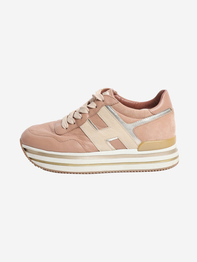 Blush midi platform H483 sneakers - size EU 36.5 Trainers Hogan 