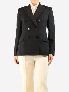 Black double-breasted blazer - size UK 10 Coats & Jackets Ralph Lauren 