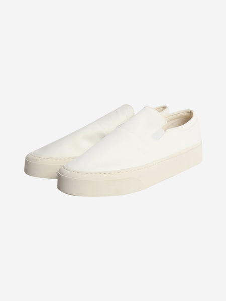 White Dean slip-on trainers - size EU 39 alternate image