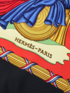 Hermes Multicoloured Liberte Egalite silk scarf