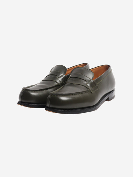 Dark olive 180 loafers - size EU 36 alternate image