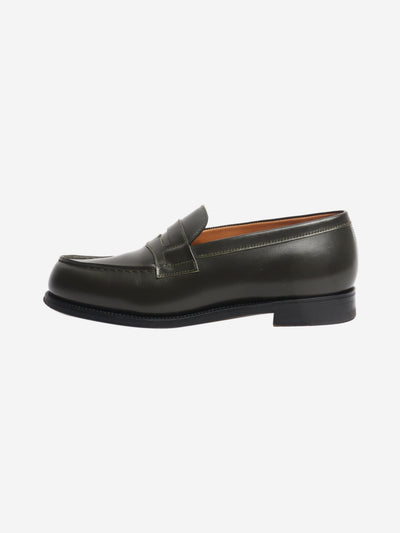 Dark olive 180 loafers - size EU 36 Flat Shoes J.M. Weston 
