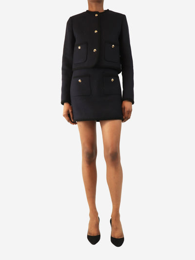 Navy blazer and skirt set - size UK 6 Sets Miu Miu 