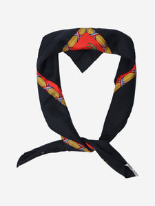 Hermes Multicoloured Liberte Egalite silk scarf