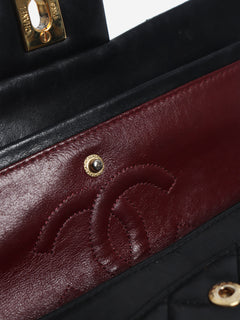 Black vintage lambskin Medium Classic Double Flap bag Shoulder bags Chanel 