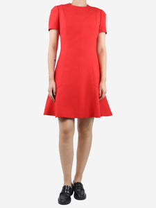 Louis Vuitton Red panelled dress - size UK 10