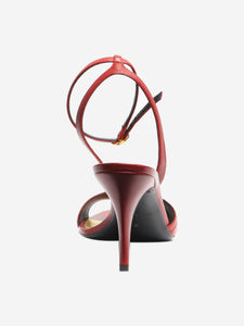 Valentino Red Ladycrush leather sandal heels - size EU 38
