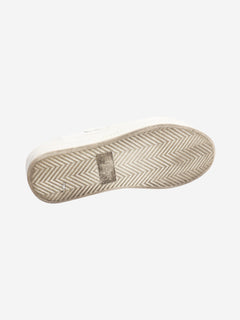 White Jane low-top canvas sneakers - size EU 35 Trainers Celine 