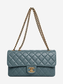 Blue 2012 leather quilted flap shoulder bag Shoulder bags Chanel 