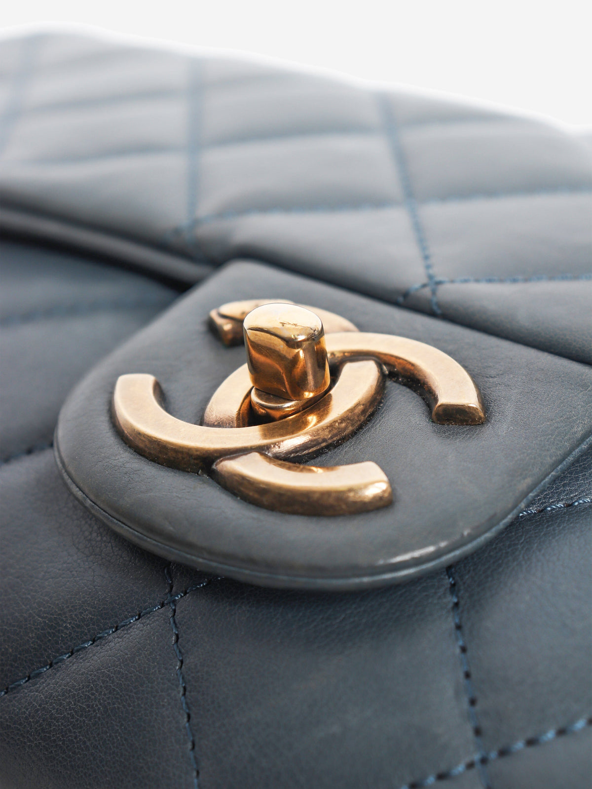 Blue 2012 leather quilted flap shoulder bag Shoulder bags Chanel 