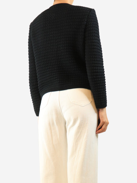 Black Gaspard cardigan - size M alternate image