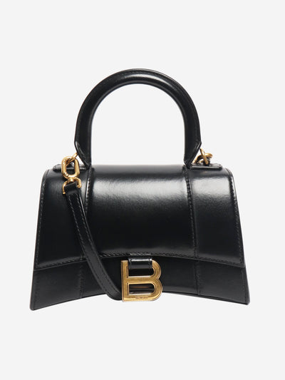 Black XS Hourglass bag Cross-body bags Balenciaga 