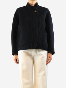 Black Windsor wool-blend jacket - size UK 8 Coats & Jackets Soeur 
