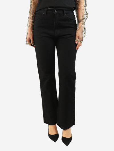 Black Joan straight-leg jeans - size UK 10 Denim Nili Lotan 