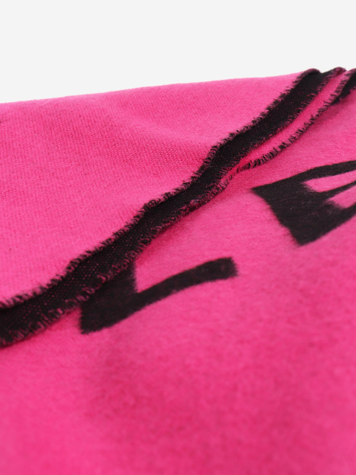 Pink logo wool scarf Scarves Balenciaga 