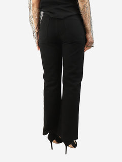 Black Joan straight-leg jeans - size UK 10 Denim Nili Lotan 