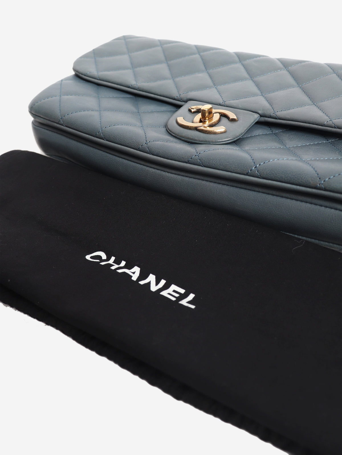 Blue 2012 leather quilted flap shoulder bag Shoulder bags Chanel 