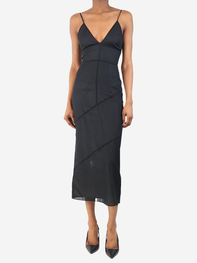 Black sleeveless midi dress - size XS Dresses St. Agni 