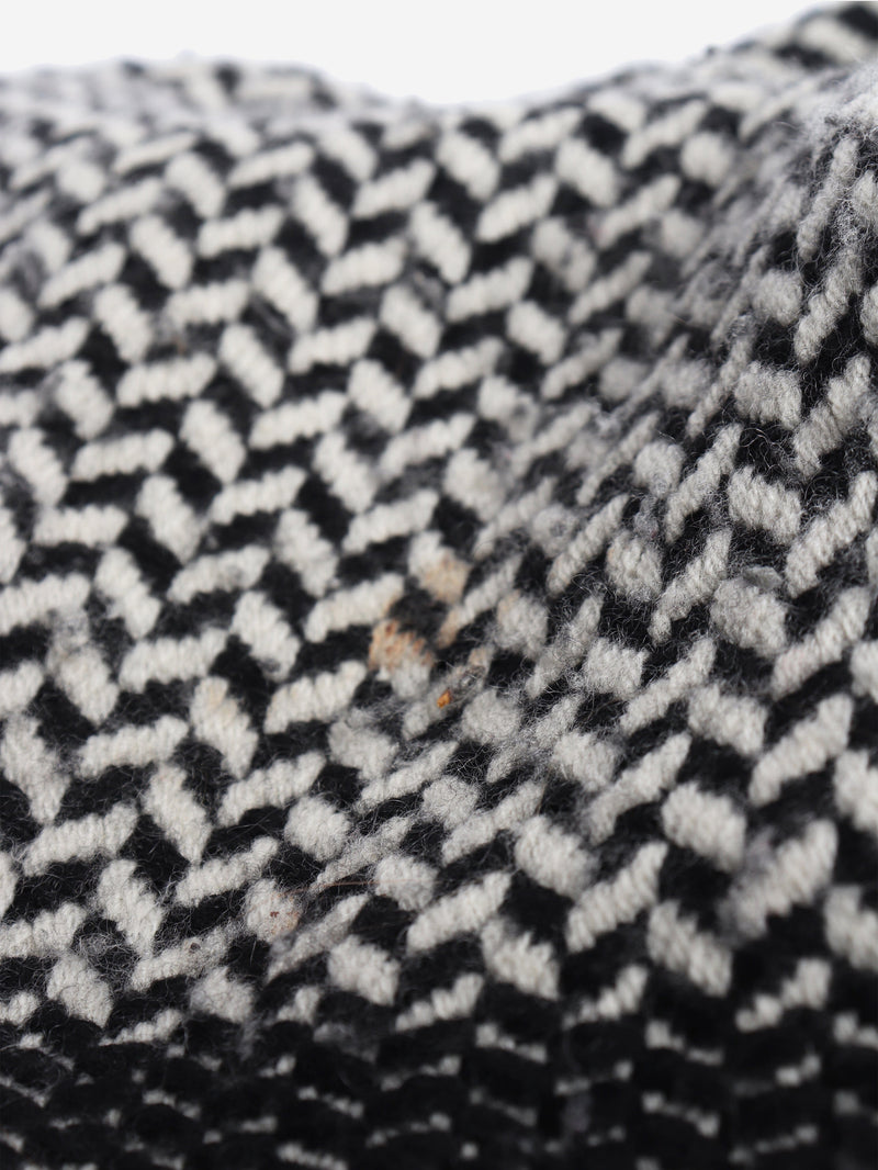 Black and white Alena herringbone scarf Coats & Jackets Isabel Marant Etoile 