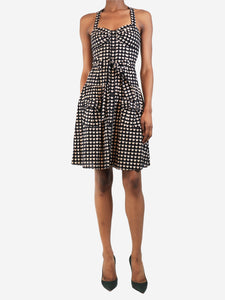 ME+EM Printed button down dress - size UK 8