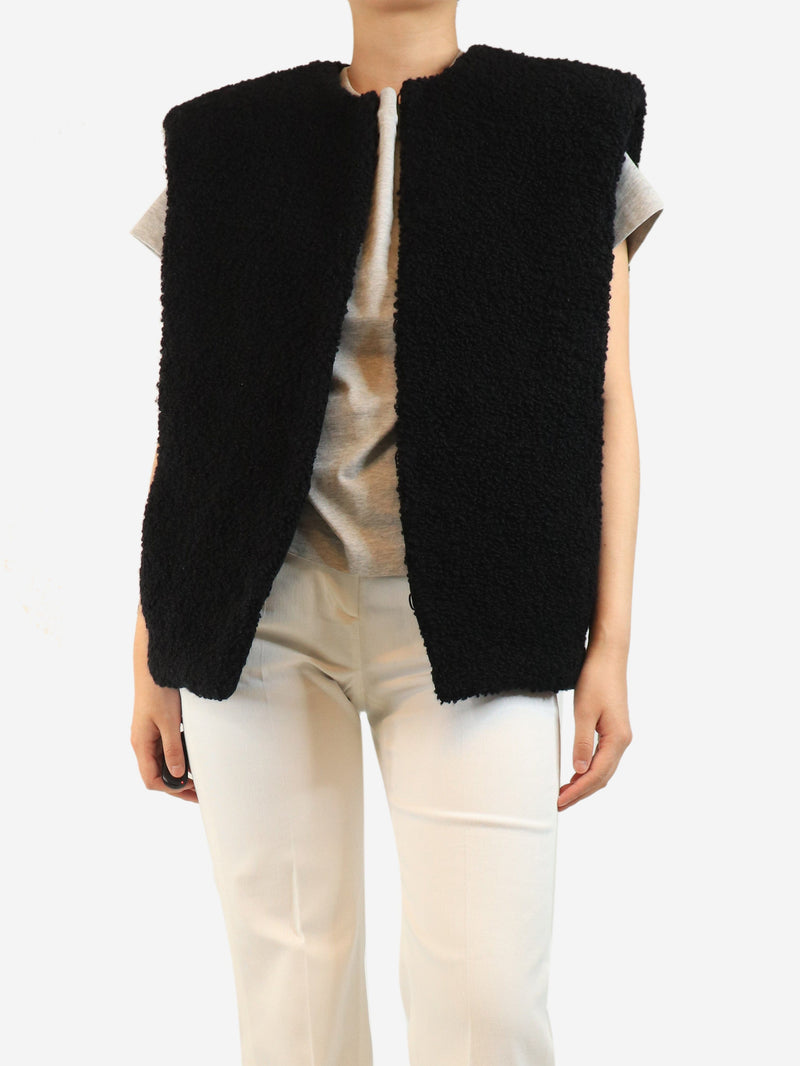 Black Gwendala wool jacket - size UK 8 Coats & Jackets Isabel Marant 