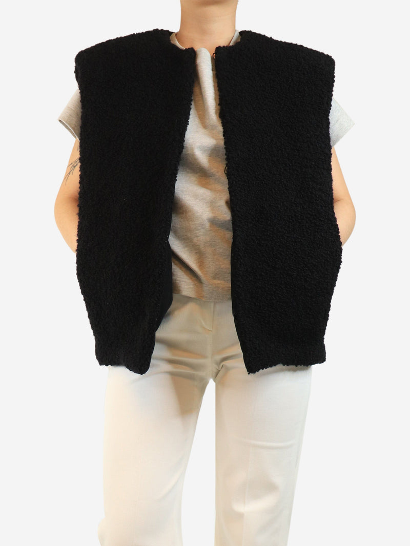 Black Gwendala wool jacket - size UK 8 Coats & Jackets Isabel Marant 