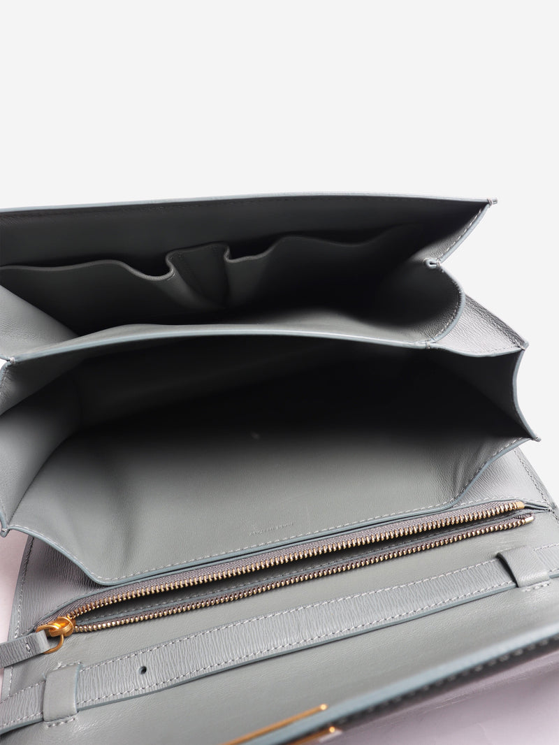 Light blue leather crossbody bag Cross-body bags Celine 