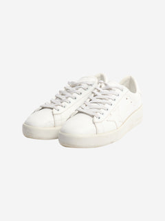 White leather star sneakers - size EU 39 (UK 6) Trainers Golden Goose 