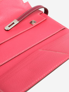 Hermes Purple 2013 Kelly long wallet