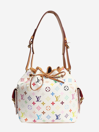White Petit Noe bag Shoulder bags Louis Vuitton x Takashi Murakami 