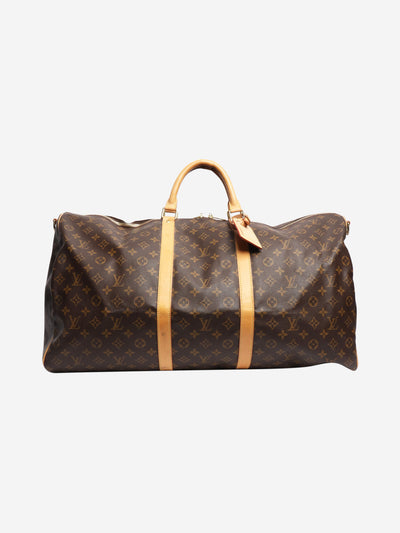 Brown vintage 2000 Monogram Keepall Bandouliere 60 Luggage & Travel Bags Louis Vuitton 