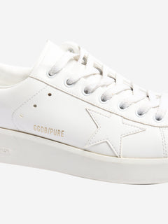White leather star sneakers - size EU 39 (UK 6) Trainers Golden Goose 