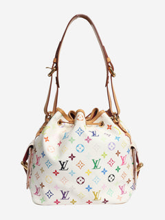 White Petit Noe bag Shoulder bags Louis Vuitton x Takashi Murakami 