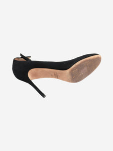 Valentino Black suede Mary Janes - size EU 39.5 (UK 6.5)