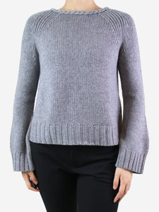 Khaite Grey crewneck jumper - size XS