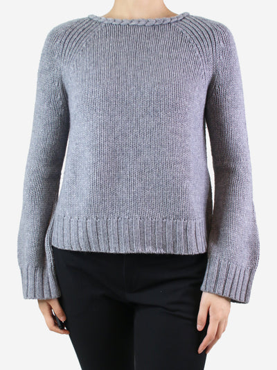 Grey crewneck jumper - size XS Knitwear Khaite 