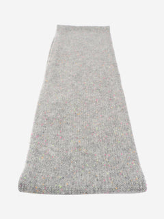 Grey cashmere flecked snood Scarves Bonpoint 