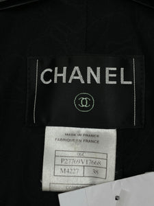 Chanel Multi tweed textured wool jacket - size UK 10