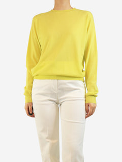 Lemon fine knit sweater - size UK 8 Knitwear Prada 